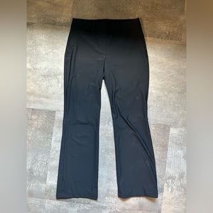 SPANX Sunshine Collection Black Kick Flare Pants